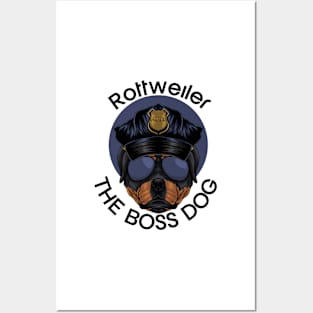 Rottweiler The Boss Dog Posters and Art